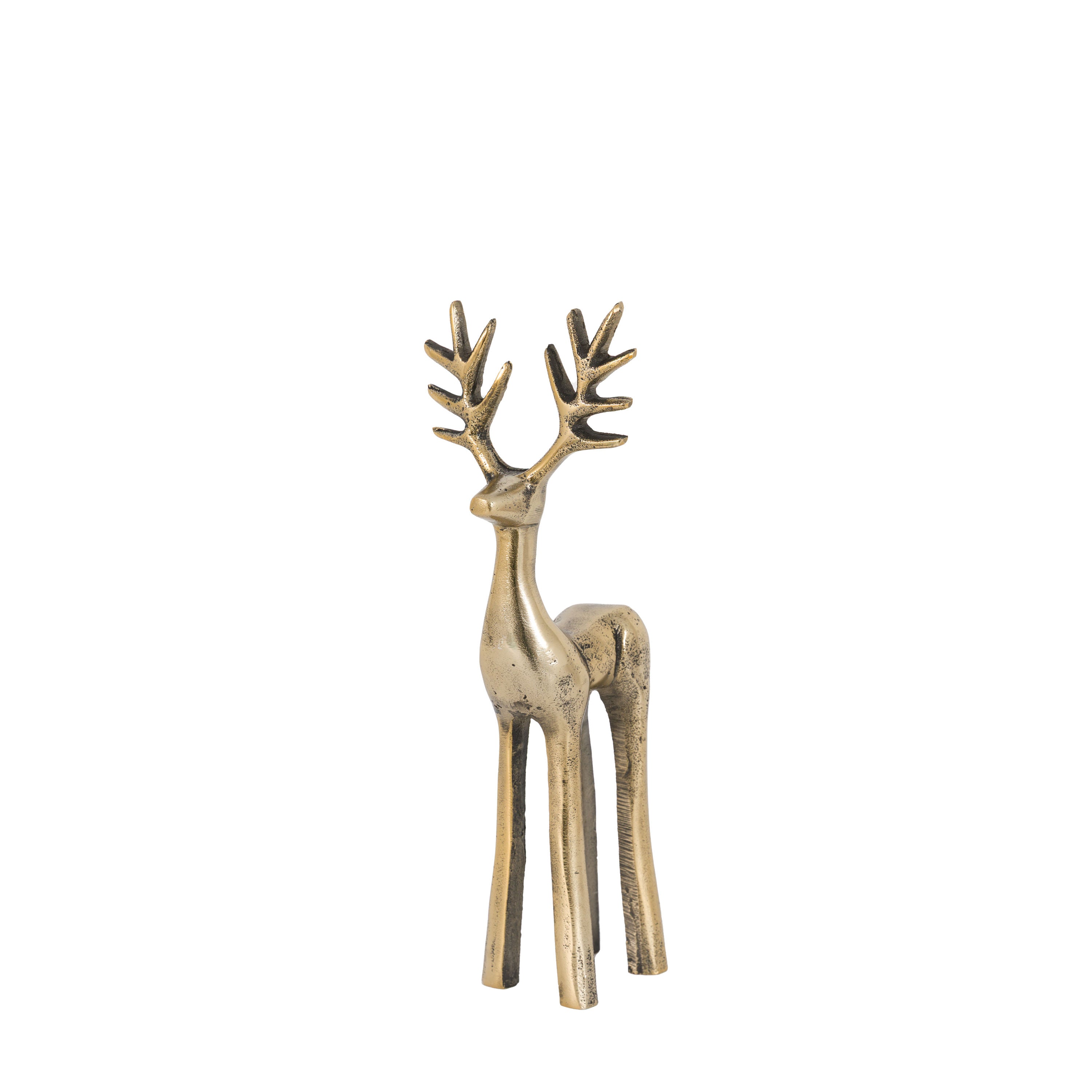 Stag Antique Gold Decoration